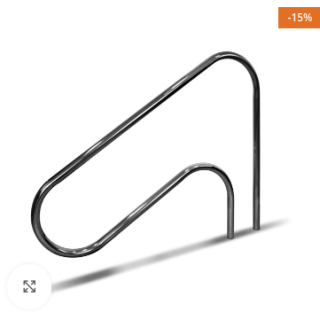 PASAMANOS VULCANO MOD. EXTERIOR LARGO P/ANCLAJE EN VEREDA