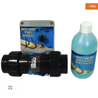 IONIZADOR VULCANO HASTA 120 M3, 220V INCLUYE TEST DE COBRE