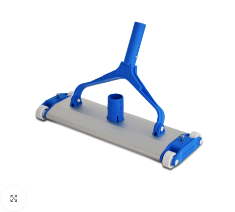 LIMPIAFONDO 35 CM ALUMINIO C/ CEPILLO VULCANO