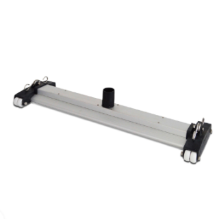 Limpiafondo de aluminio con cepillo 83 CM 4 ruedas dobles Vulcano